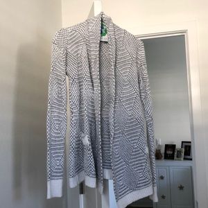Cozy textured cardigan